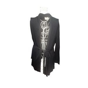 Beautiful NATURAL SKIN ORGANICS - Organic Cotton, Long Sleeve Open Cardigan blac